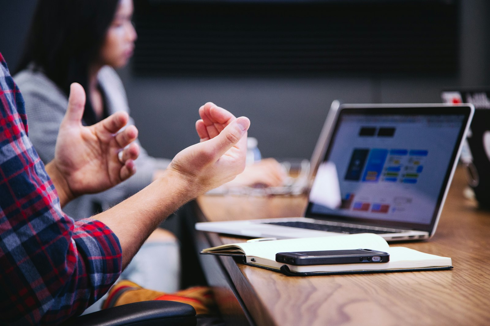 Team collaborating with Microsoft 365 tools