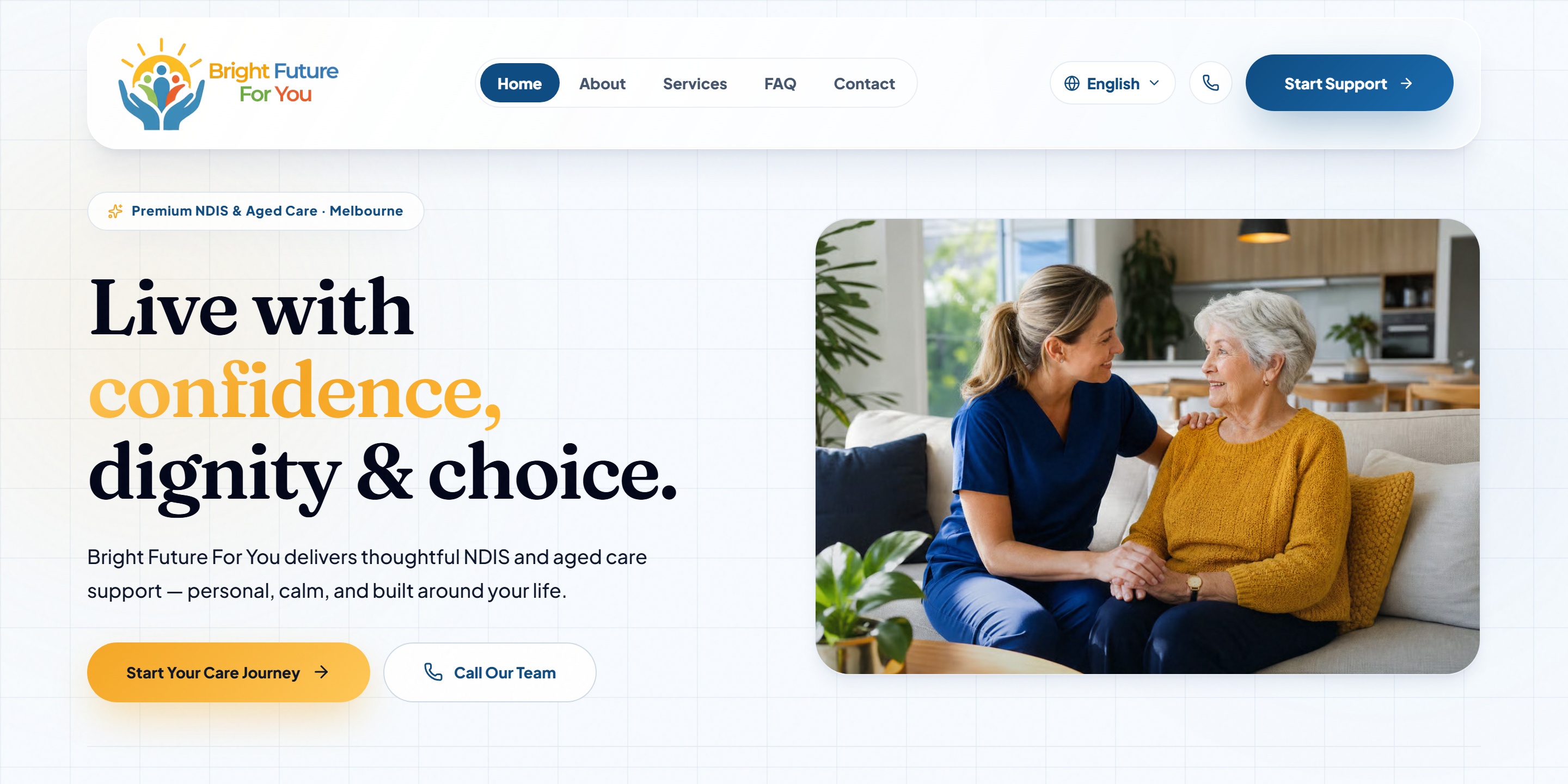 Bright Future For You website